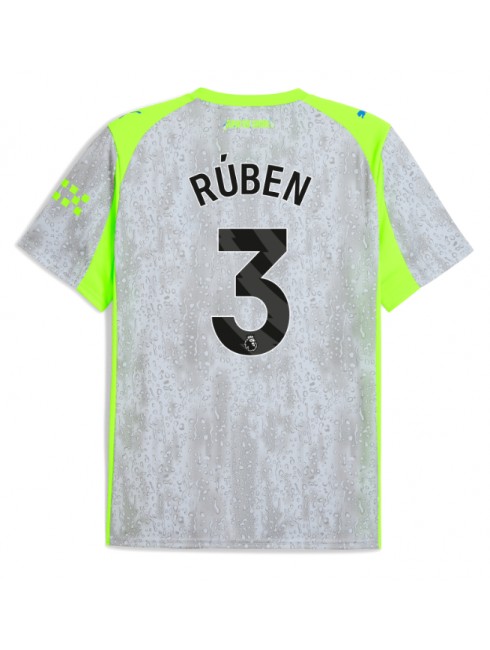 Manchester City Ruben Dias #3 Rezervni Dres 2025-26 Kratak Rukavima Manchester City Ruben Dias #3 Rezervni Dres 2025-26 Kratak Rukavima